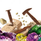 Vitenskap kit, finne forskjellige mineraler