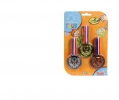 Medaljer, gull, sølv, bronse 3-pakning