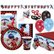Ladybug party package deluxe 60-pack