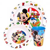 Mickey Mouse 3-delt middagsservise