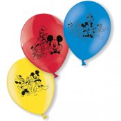 Disney Mickey Mus ballonger 6-pack Latex