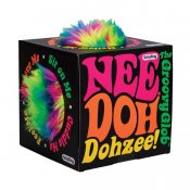 No Doh Mega regnbue Dohzee hårete stressball 20cm 1-pack