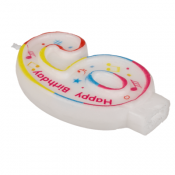 Sifferlys for bursdager - Tallet 6