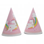 Unicorn festhatter 8 stk