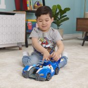 Paw Patrol Chase 2-i-1 transformerende Movie City Cruiser lekebil med motorsykkel, lys og lyd