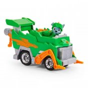 PAW Patrol rescue knight deluxe-bil med Rocky Figure