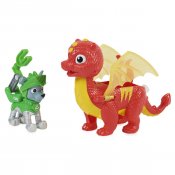 PAW Patrol Rocky Rescue Knights Flame drage