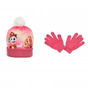 PAW Patrol Skye & Marshall lue med hansker rosa