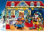 Playmobil advent, jul i leketøysbutikk