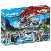Playmobil Canyon Copter Redningshelikopter