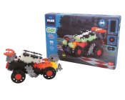 Plus Plus Glow in the Dark Go! Hot Rod - 240 Pieces