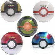 Pokemon tin ball Pokeball serie på 6 Samlekort