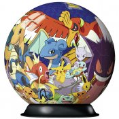 Ravensburger Pokémon puslespill Party Ball 3D 72 bits