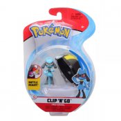 Pokémon Clip 'N' go Riolu med pokeball