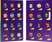 Fotballkort Premier League 2021/22 julekalender Booster samlekort