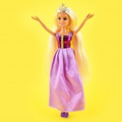 Prinsesse med tiara - Dukke