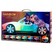 Rainbow fargeskiftende bil