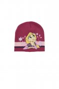 Disney Rapunzel lue og hansker mørk rosa