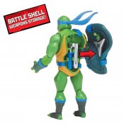 Rise of the TMNT Leonardo Basic Figur Battle Shell