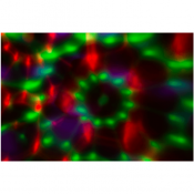 Rosa diskolampe med fargeskiftende LED-lys