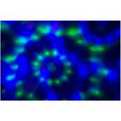 Rosa diskolampe med fargeskiftende LED-lys