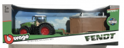 Leketøytraktor med hesteboks - Fendt 1050 Vario - Burago