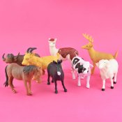 Sett med bondegårdsdyr - 8 stk