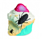 Squishy Insektscupcake, serie 4, 14x13 cm