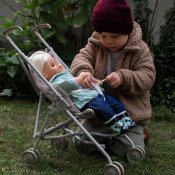 Skrållan Sulky dukkevogn