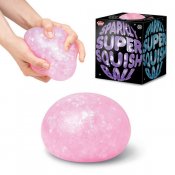 Glitrende super squish ball 11 cm, 1-pack
