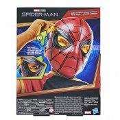 Spiderman maske med skinnende øyne