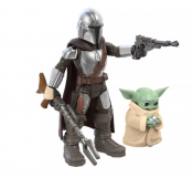 Star Wars The Mandalorian skip med figurer