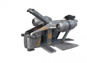 Star Wars The Mandalorian skip med figurer