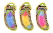 Stretchy regnbue squishy banan 1-pakning