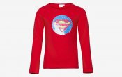 DC Supergirls Supergirl Wonderwoman langermet skjorte
