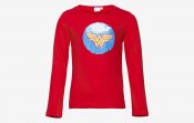 DC Supergirls Supergirl Wonderwoman langermet skjorte