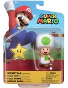 Super Mario Green Toad figur superstjerne