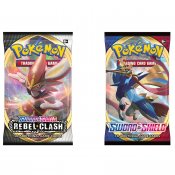 Pokémon 2 Pack Sword & Shield en Rebel Clash Booster samlekort