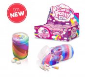 Slim med lekefigur - Regnbue/Enhjørning