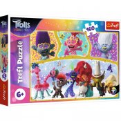Trolls World Tour 160 bit puslespill