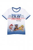 PAW Patrol kortermet T-skjorte med shorts hvit
