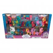 Wonder Pony Land Unicorn Mega sett av 14 tall