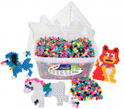 XL-Rørperler 6000 stk med perleplater DIY