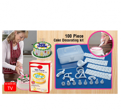 100 deler kake dekorert kit - gjør fantastiske kaker!