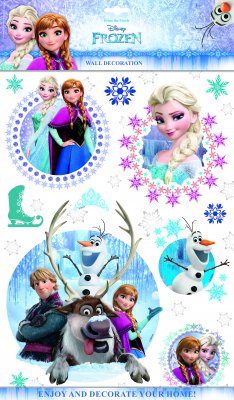 Frost vegg dekor i 3D