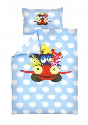 Babblers, sengetøy for barneseng