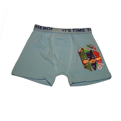 Pyjamas helter, boxer, blå, 5/6 år