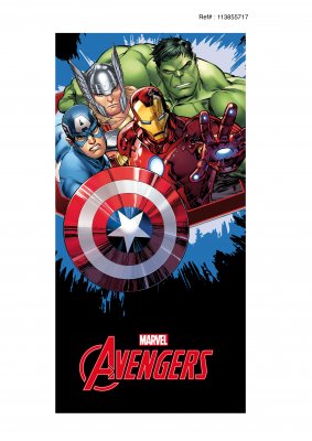 Marvel Avengers håndkle 140x70cm