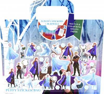 Frost 2 Activity Book med puffy klistremerker