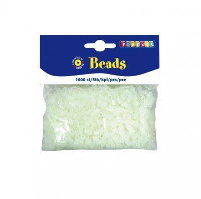 Perler, om 1000 stykker, lyser i mørket